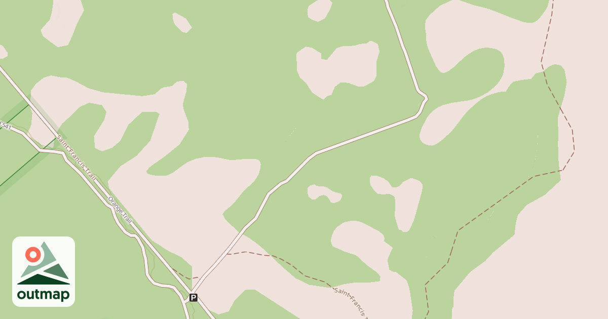 Map of USFS Motor Vehicle Use Map Roads {750722A9-04A4-4690-85D9-8F7AF460E780}