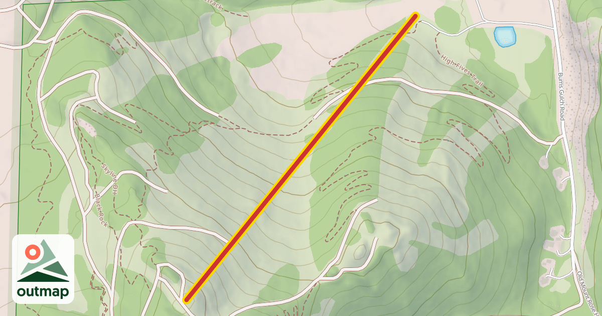 Map of Skyridge Chair