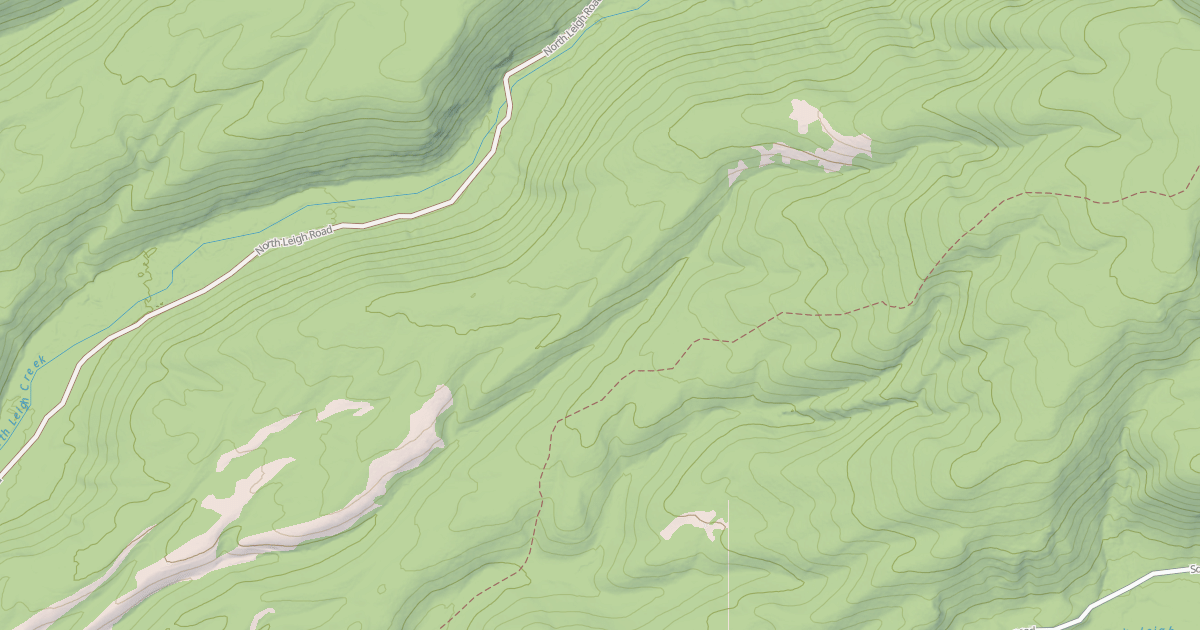 Map preview of COMMISSARY RIDGE