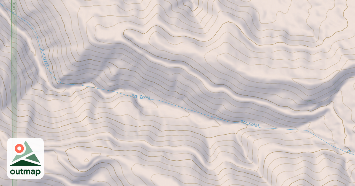 Map of EMILY CREEK