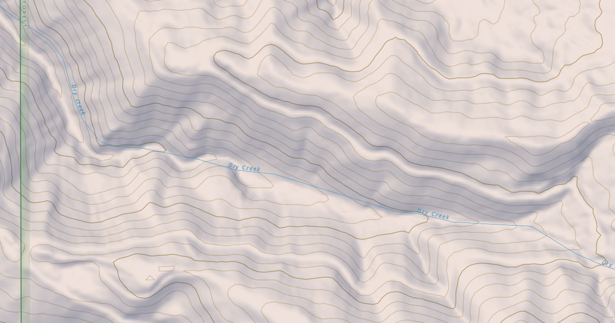 Map preview of EMILY CREEK