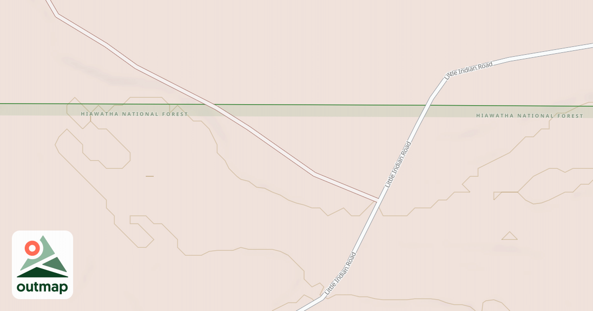 Map of LITTLE INDIAN SPUR L