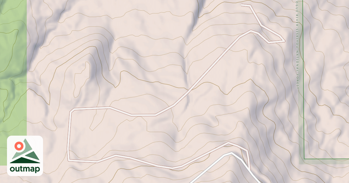 Map of BLUE SKYLINE