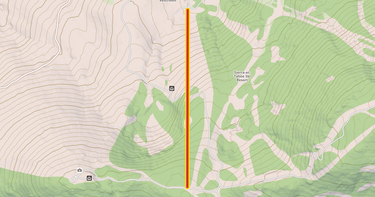 Map preview of Nob Hill