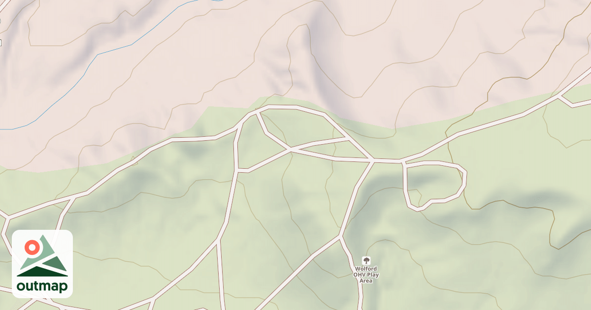Map of BLM National GTLF Public Motorized Roads 0e88f4de-509e-419a-a3eb-707c58df683a
