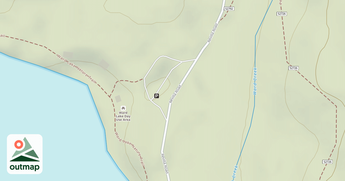 Map of WARDLAKE PICNIC PARKING