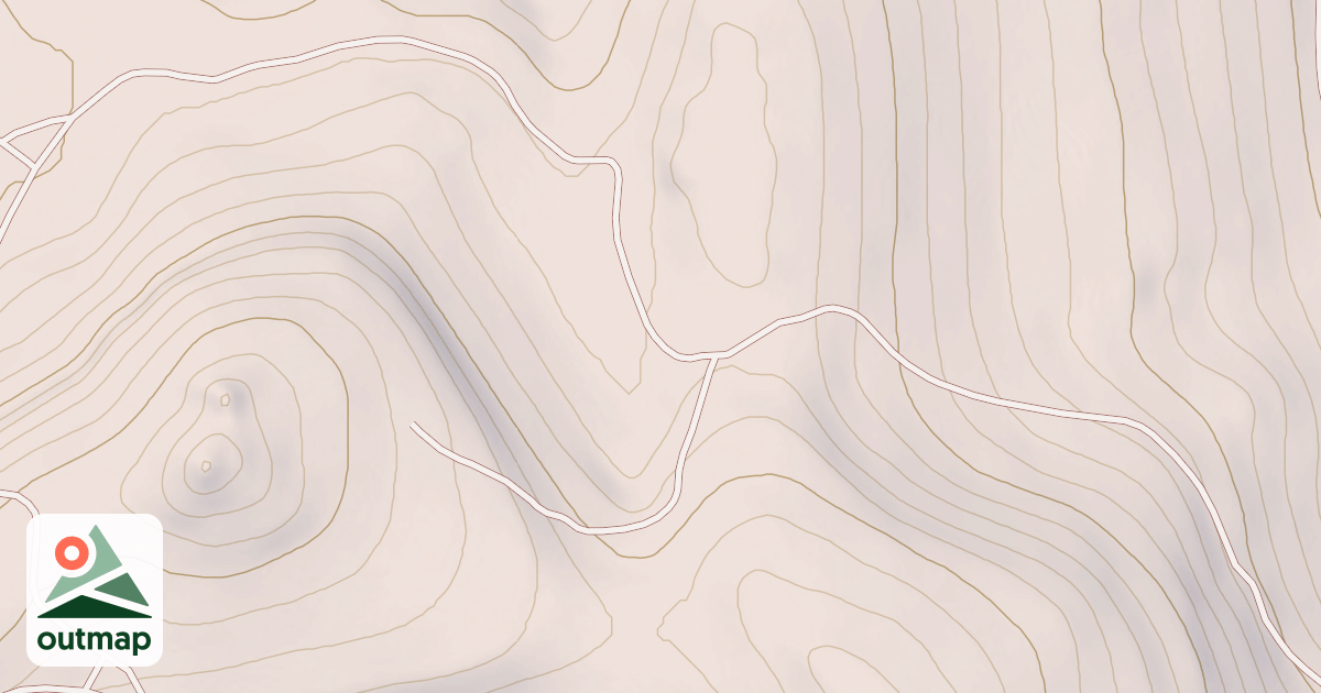 Map of ANTELOPE MTN NO 4