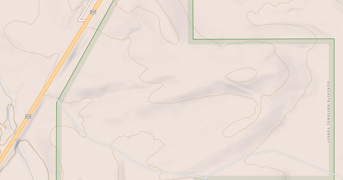Map preview of USFS National Forest System Roads {FA833D11-9E0E-4592-8183-4FF96D7795E2}