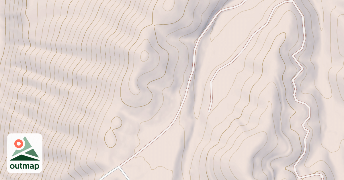 Map of DEADMAN CREEK