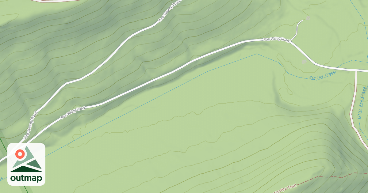 Map of Bald Eagle State Forest Snowmobile Trails
