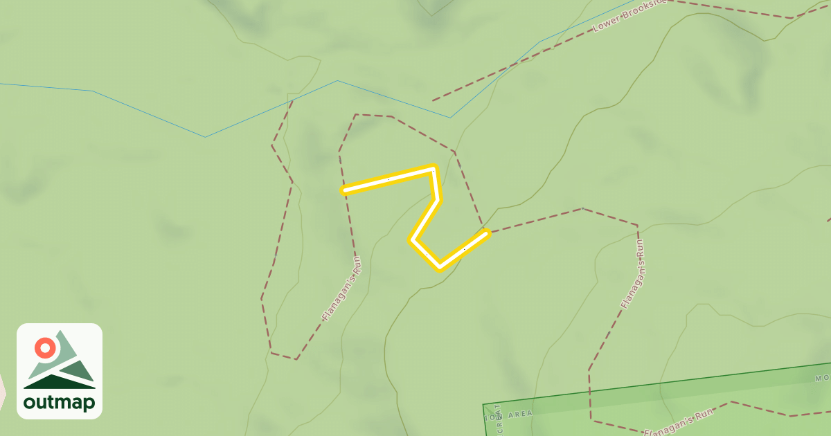 Map of Flanagan's Run