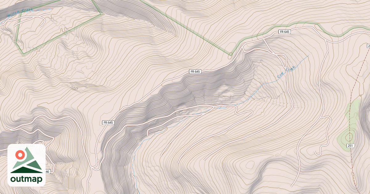 Map of WILLOW