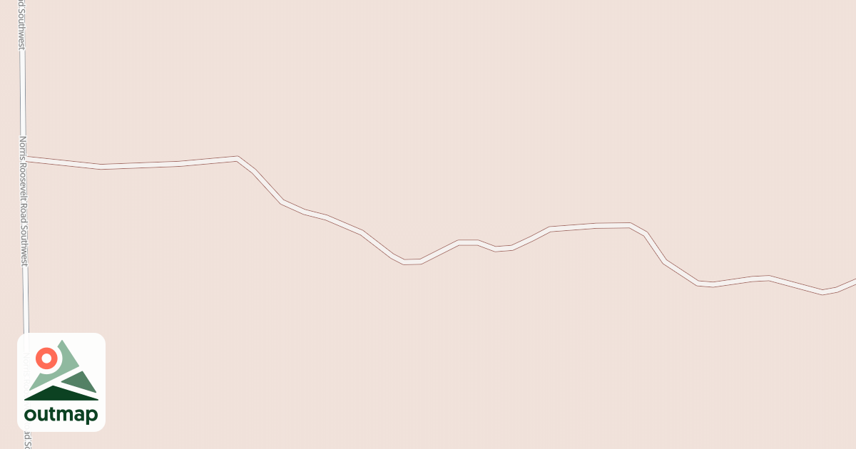 Map of Warroad/Roseau Trails