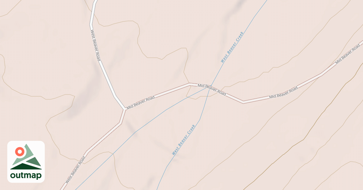 Map of MID BEAVER