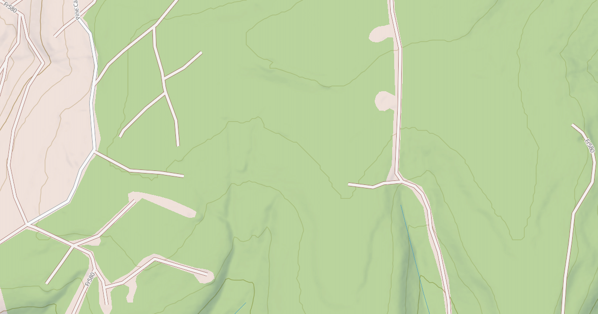 Map preview of TIMBERLINE ATV B LOOP
