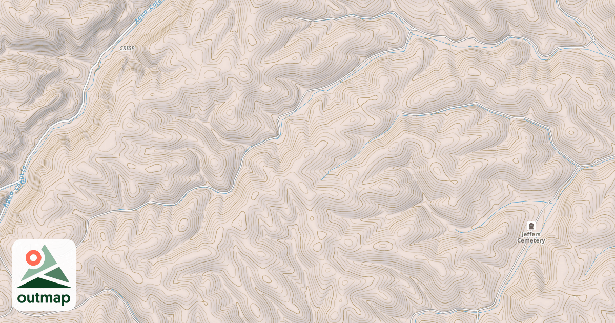 Map of PERK CANYON