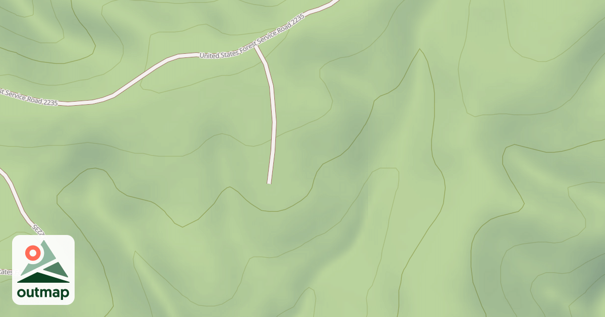 Map of USFS Motor Vehicle Use Map Roads {695615FF-D01B-4748-A3EA-DFE640ACC360}