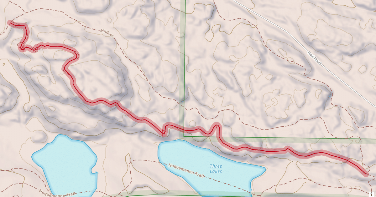 Map preview of Pine Knob