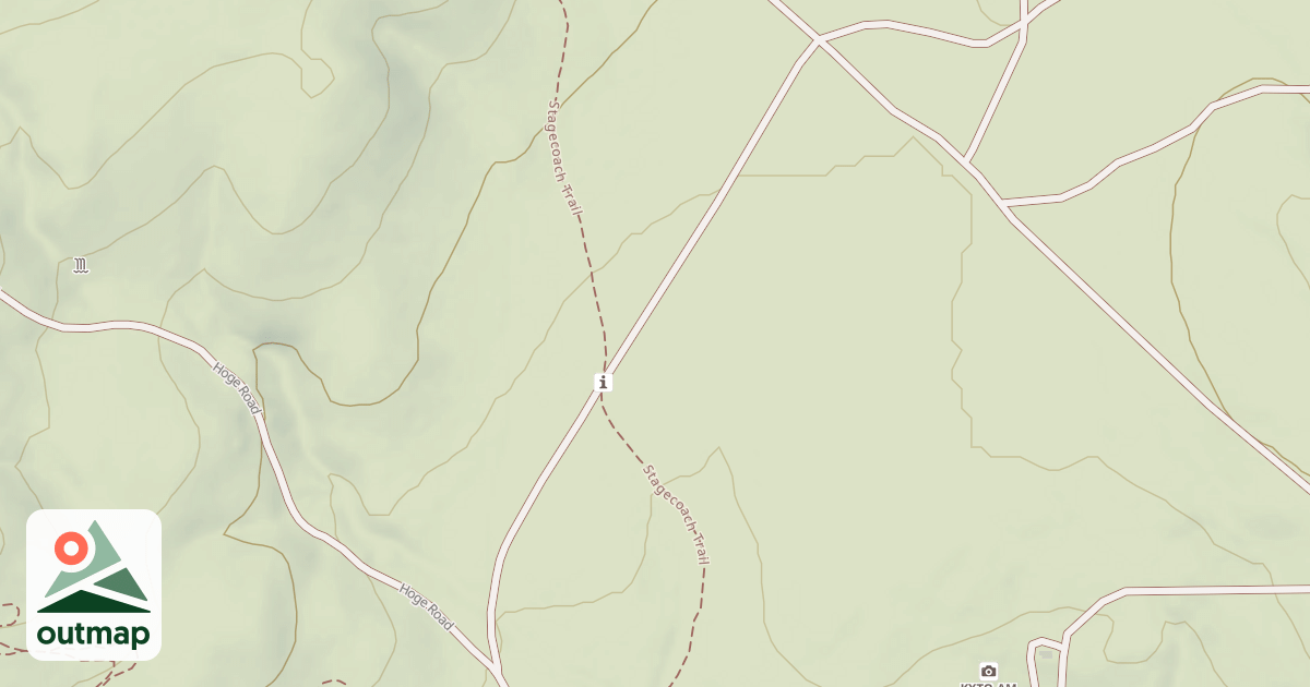 Map of Flat Trail