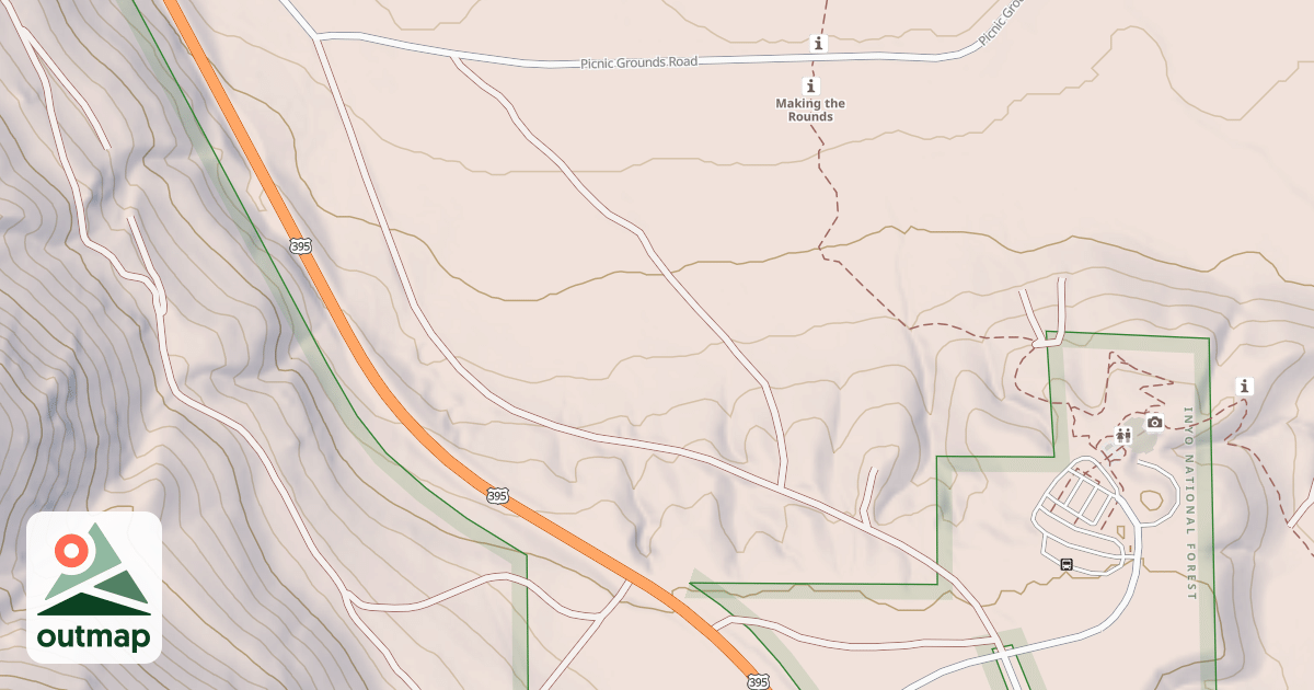 Map of AVALANCHE BYPASS