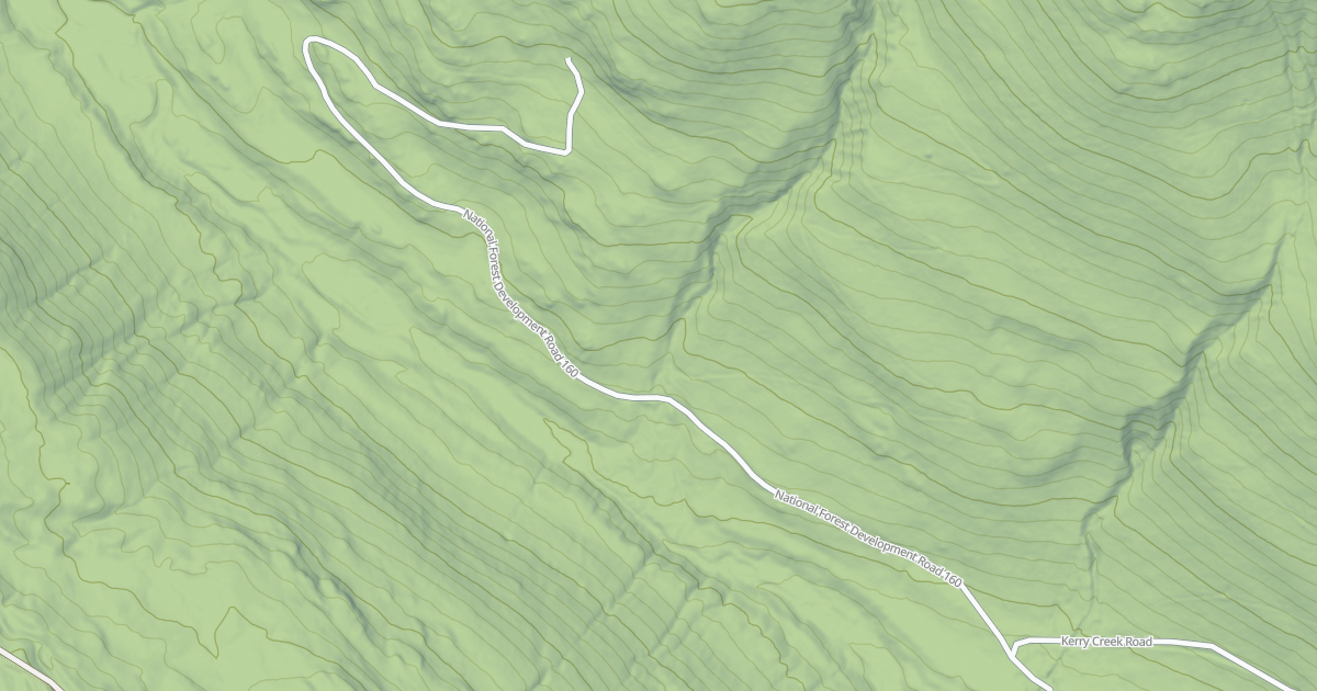 Map preview of GROUSE MTN