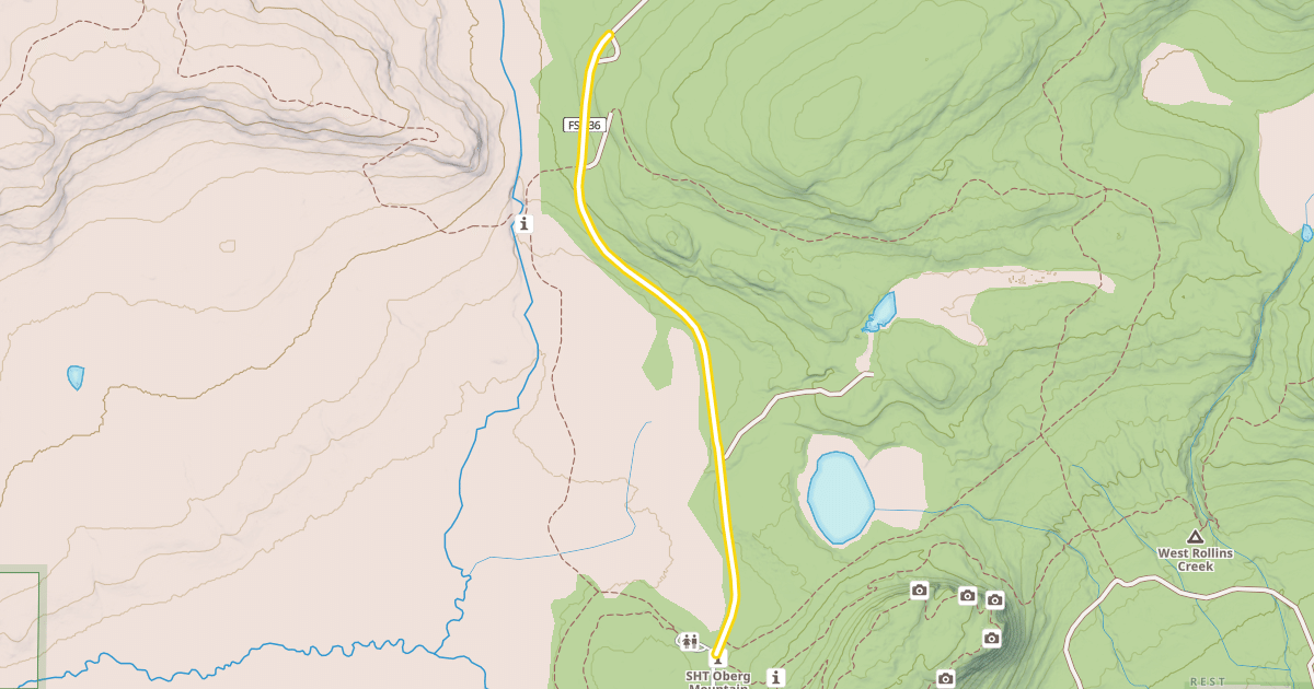 Map preview of Onion River Road