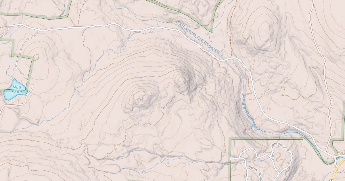 Map preview of WEST BRANCH