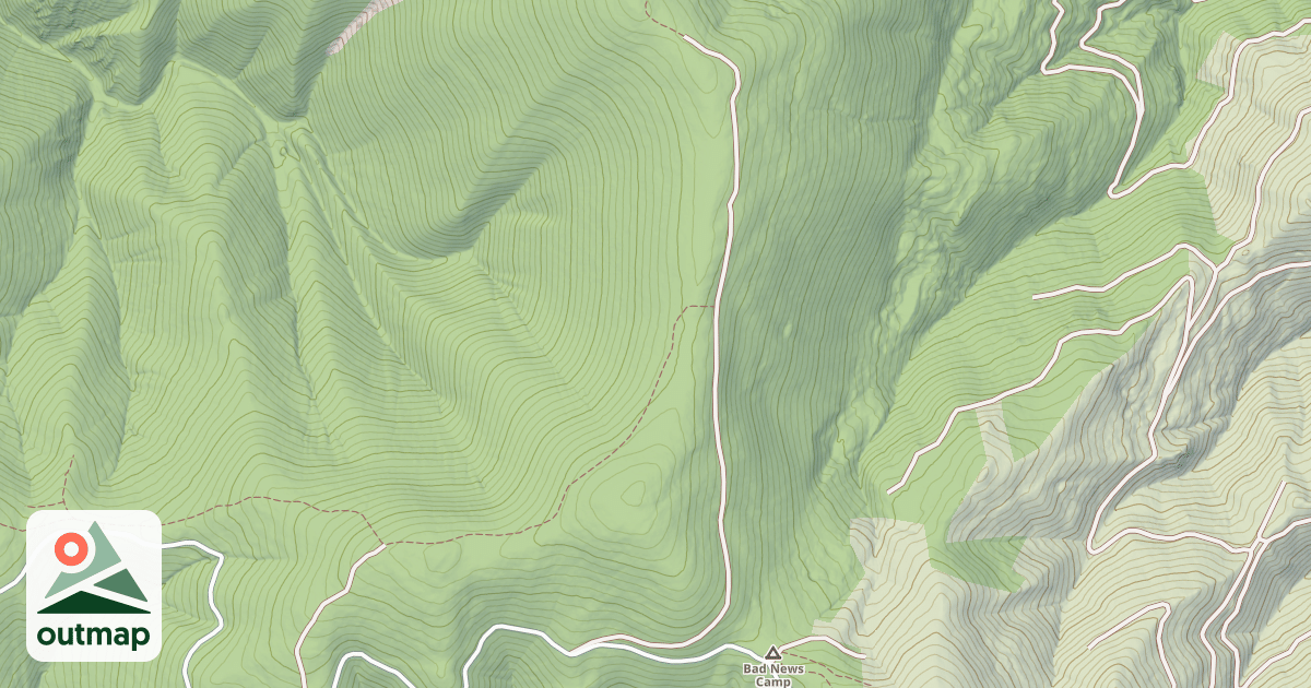 Map of (FDR) BLACK BEAR POINT