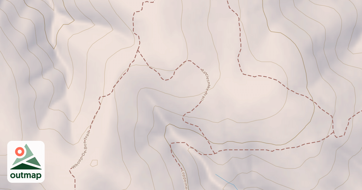 Map of Rattlesnake Trail