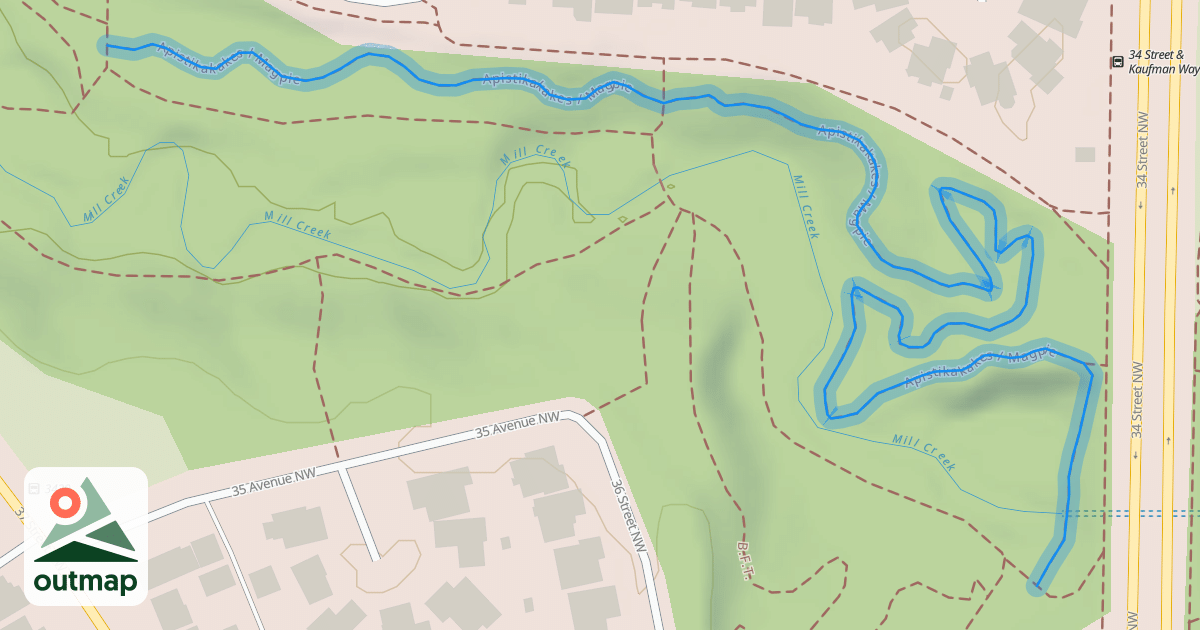 Map of Apistikakakes / Magpie
