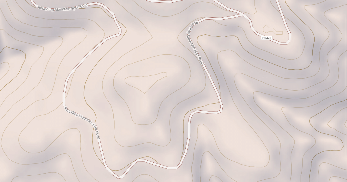 Map preview of ROUNDTOP MTN SPUR