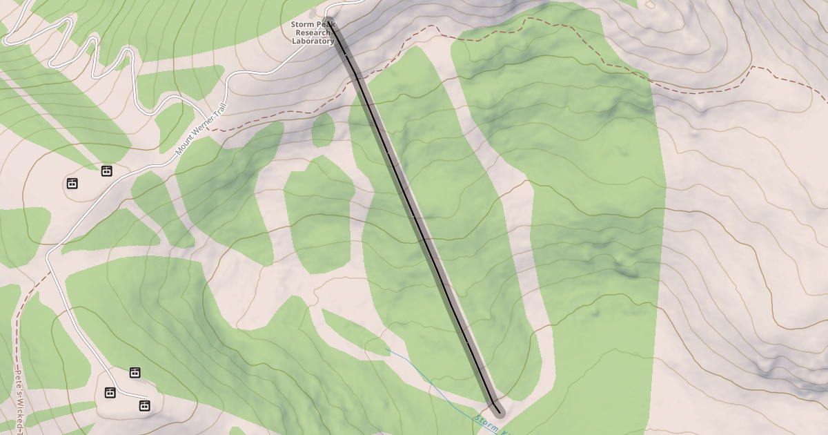 Map preview of Morningside Liftline