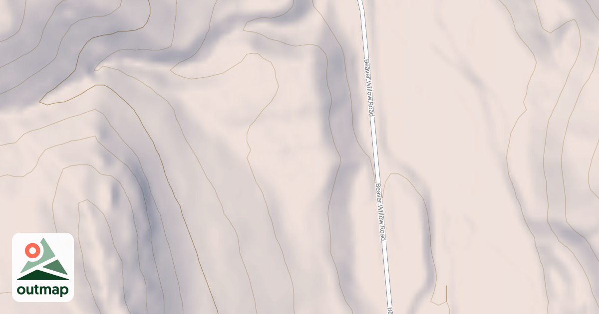 Map of BEAVER CR DISPERSED J