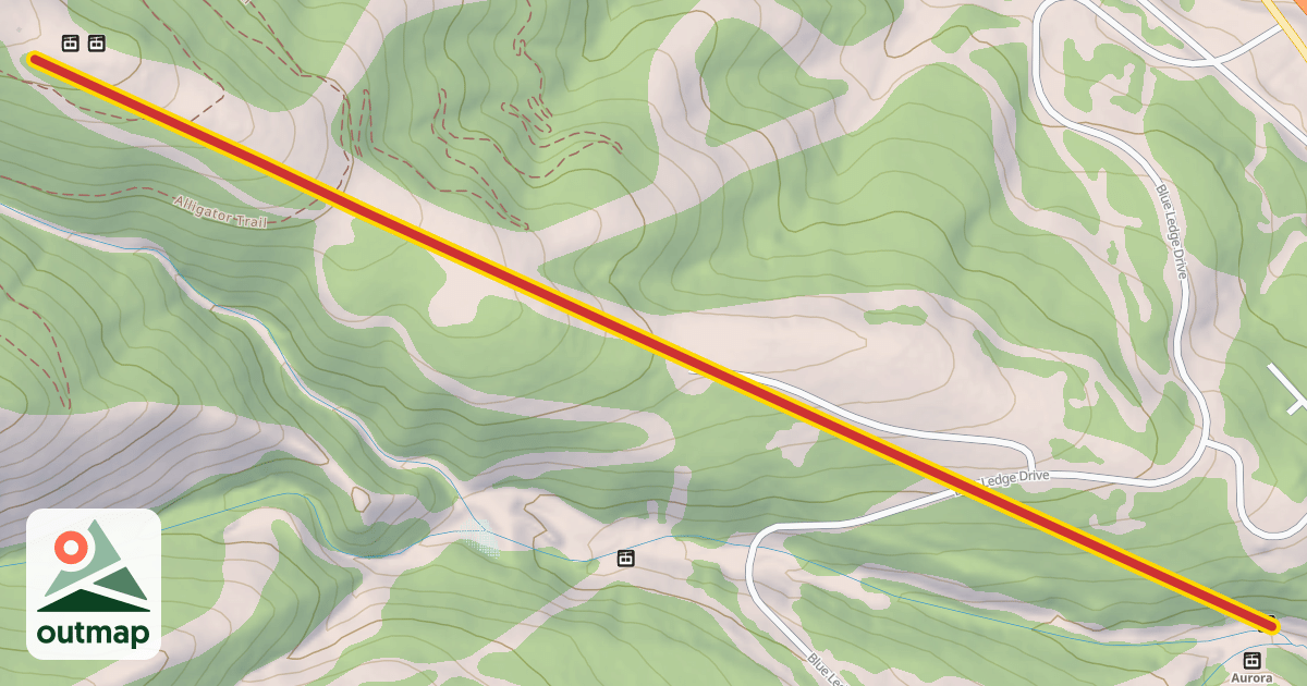 Map of Pioche Express