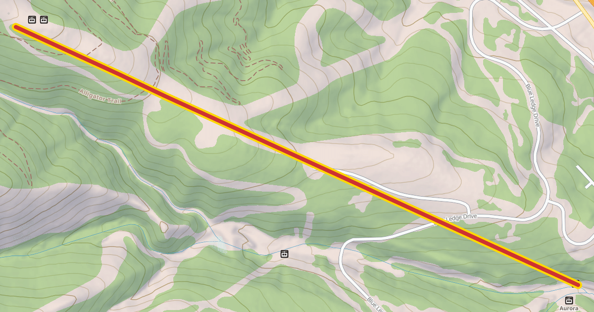 Map preview of Pioche Express