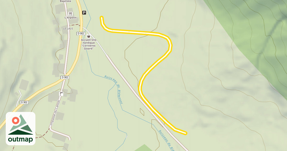 Map of Le Cancel