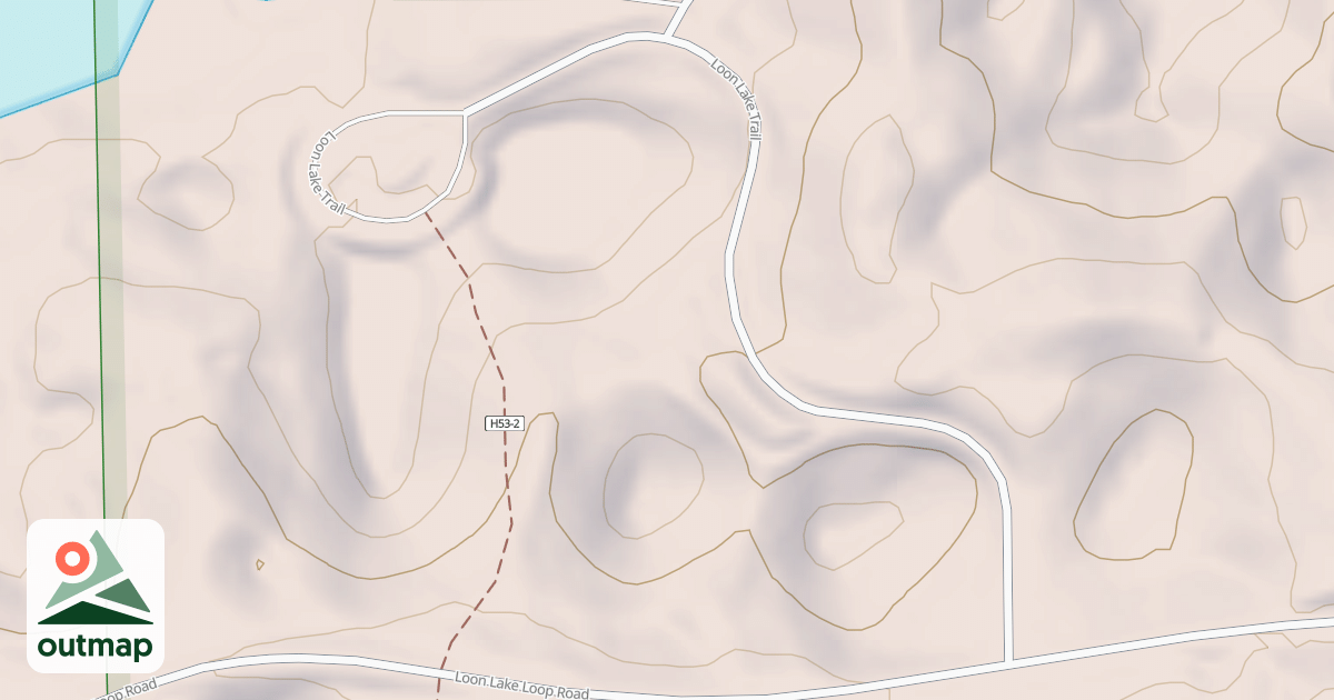 Map of LOON LAKE PG