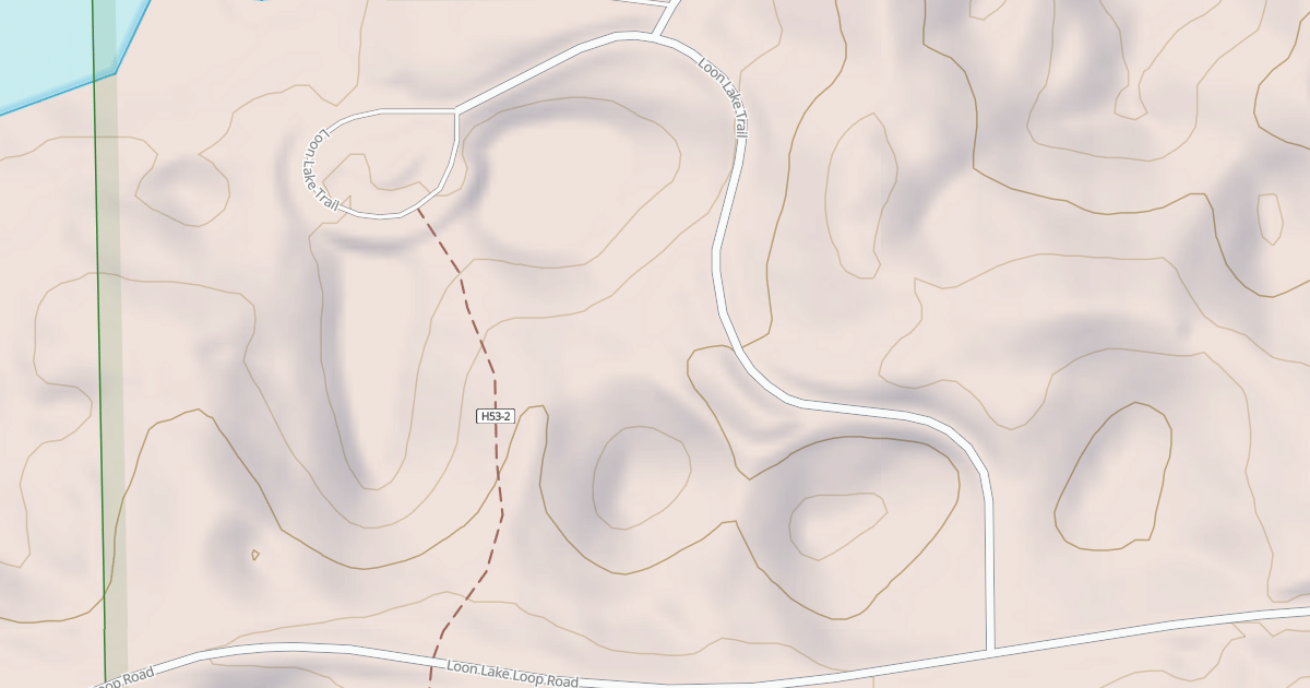 Map preview of LOON LAKE PG