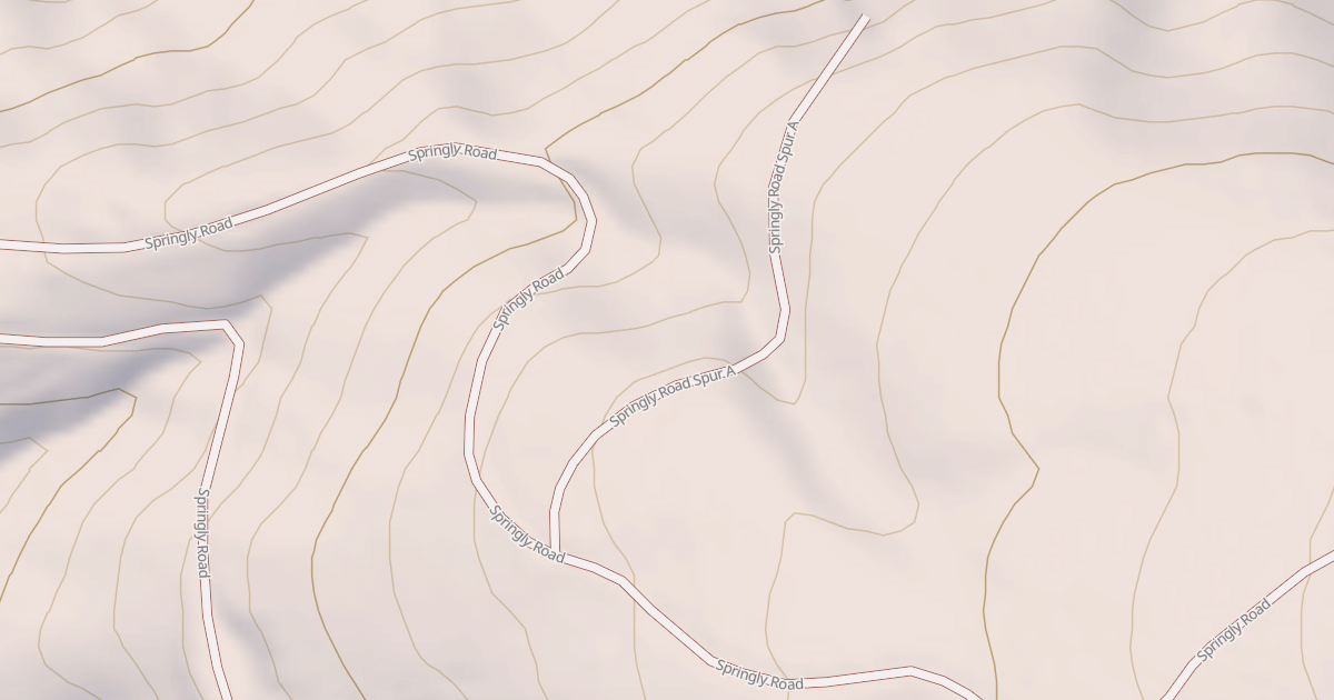 Map preview of SPRINGLY SPUR A