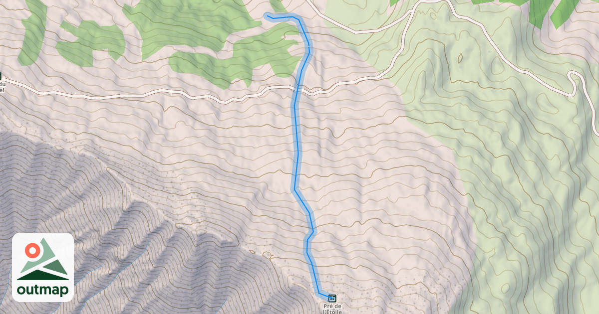 Map of L'Edelweiss
