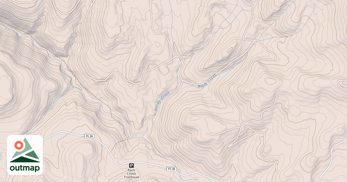 Map of USFS National Forest System Roads {0B2F1076-A9DB-441F-A27D-1B2A6B4615B5}