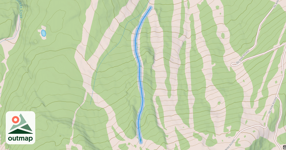 Map of Jacque's Pique