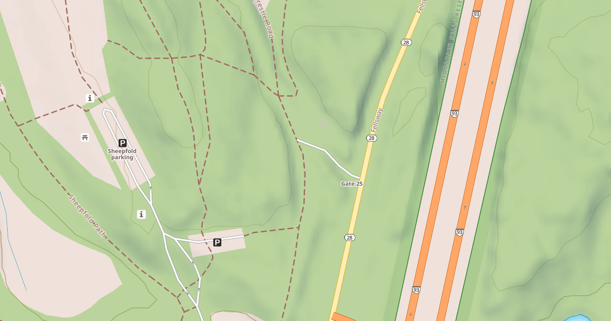 Map preview of Mountain Bike