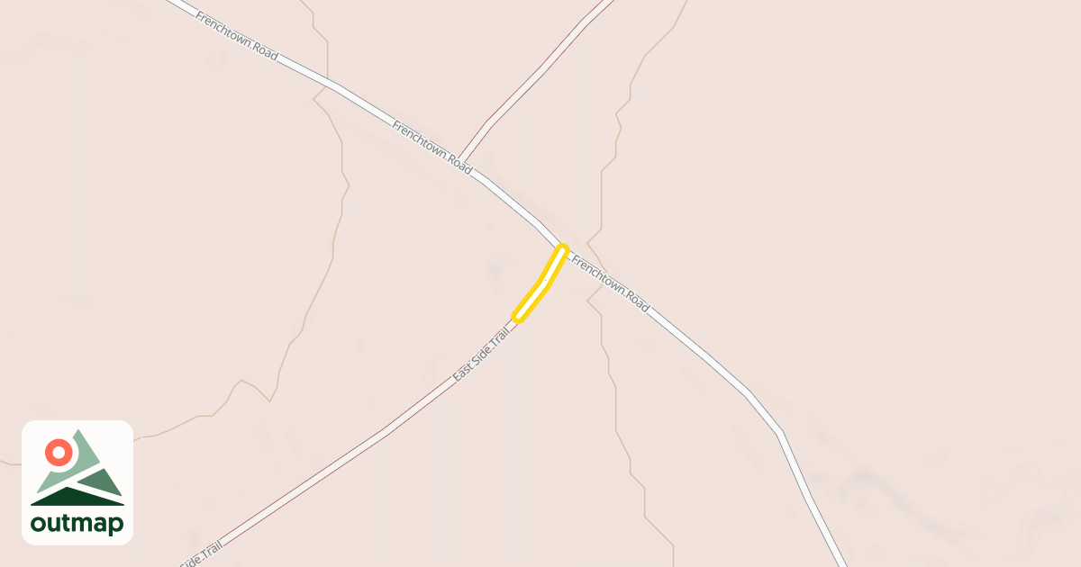 Map of East Side Trail