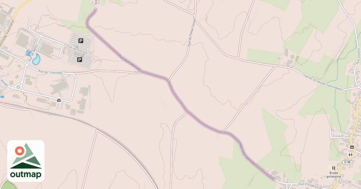 Map of Rue Henri Méresse