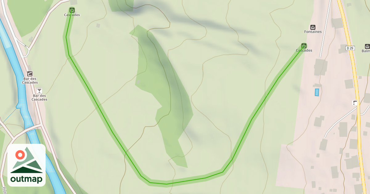 Map of La Combe