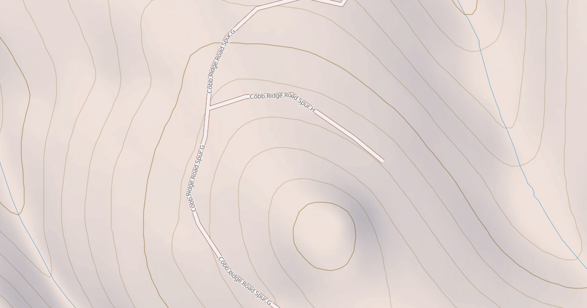 Map preview of COBB RIDGE