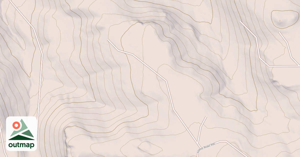 Map of USFS National Forest System Roads {1E2AE57A-F8E3-4E1C-85ED-A1D87552C546}