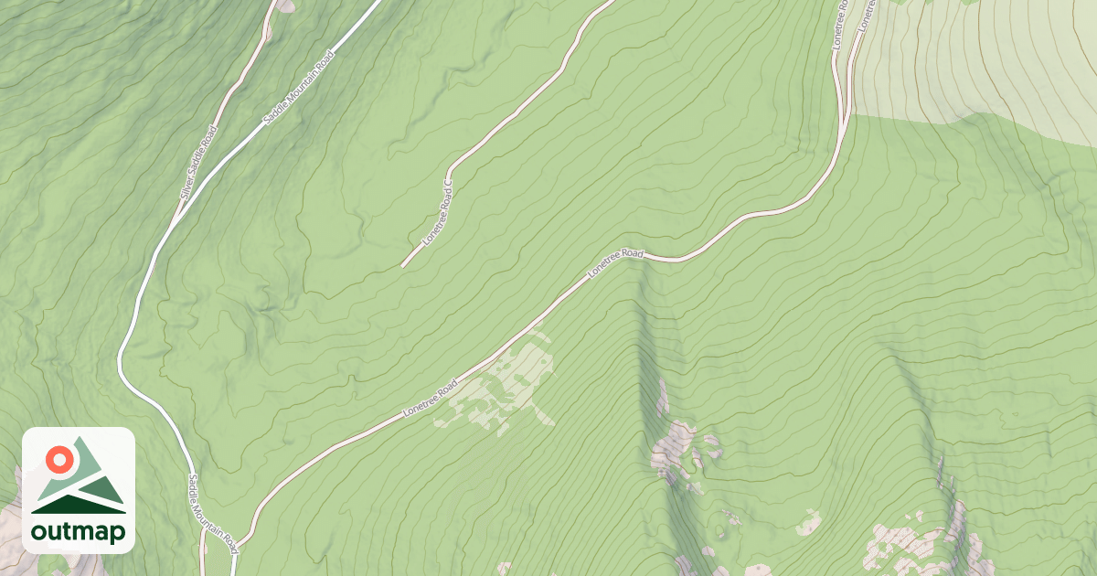 Map of LONETREE