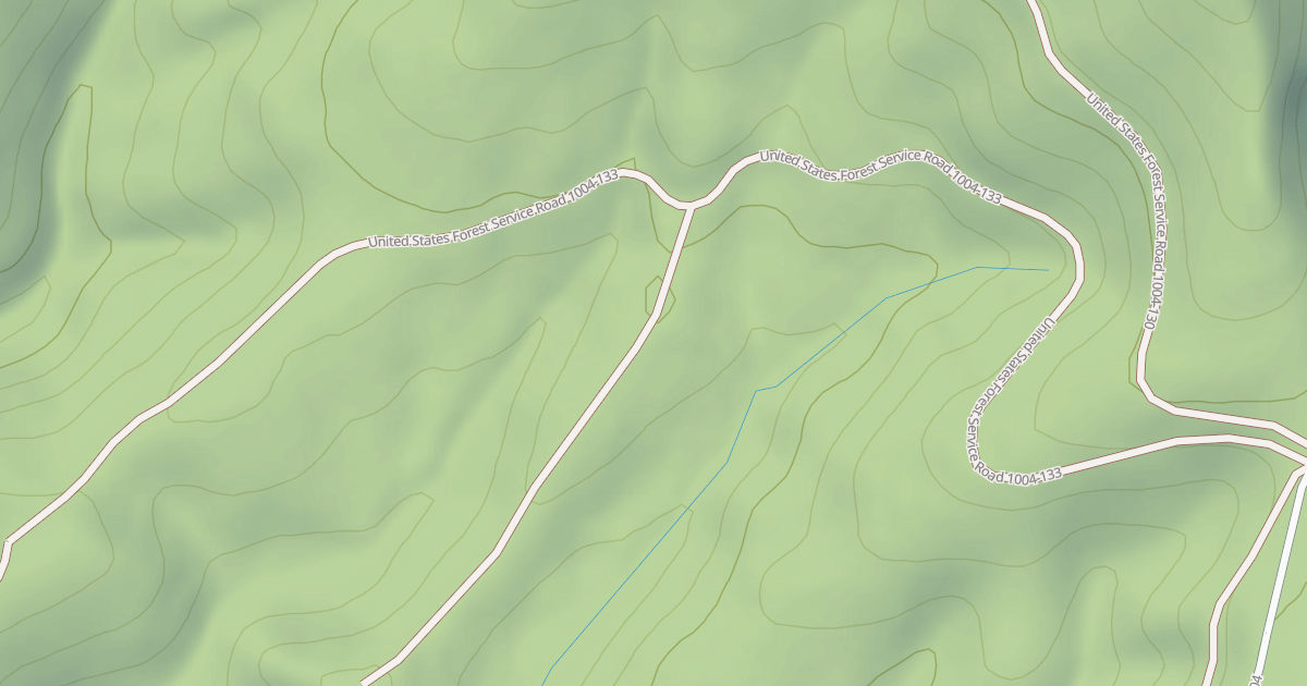 Map preview of USFS National Forest System Roads {C206B1D2-B57E-4257-80A8-0919D0A66DF5}